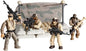 YEIBOBO ! Special Forces Mini Action Figure with Military Weapons and Accessories (Vanguard Team XJ-991)