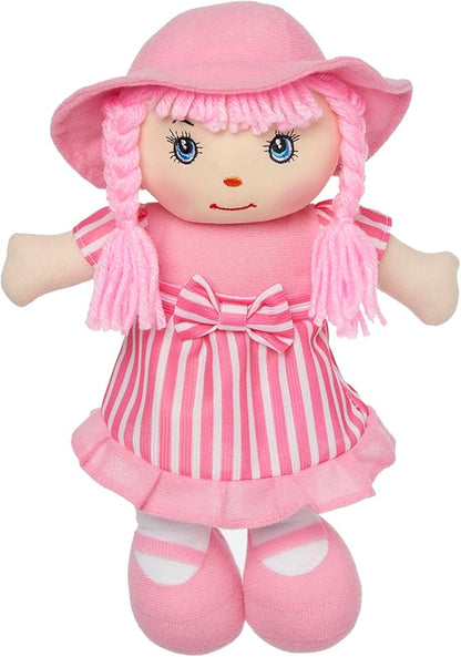 LOVE & HUG Sister Doll 2pc Set 24" Huggable Doll & 12" Little Sisters, Girls Birthday Gift, Baby Dolls, Toddler Doll