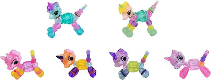 Twisty Petz Family Pack Unicorns, Includes Two Bracelets and Four Rings. For ages 6-12