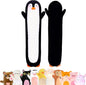 Penguin Plush Body Pillow for Kids | Long Stuffed Animal Cuddle Pillow | Soft Hugging Toy | Plushie Gift for Girls & Boys | Long Plush Body Pillow for Sleep & Comfort | Small, 23 Inches