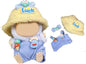 17cm Doll Clothes Set & Outfit - Cuddly Fashion Dresses with Accessories, Luxury Chic Doll Clothing & Plush Pullover Hoodie Doll Clothing DIY ,Just Clothes