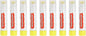 PATIKIL Tempera Paint Sticks, 9 Pcs Solid Tempera Paints Sticks Washable Bulk Markers Pen Quick Drying for Artists Beginners Art Supplies, Lemon Yellow