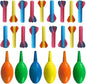 ArtCreativity Foam Rocket Blasters 18 Rockets and 6 Squeeze Launcher, Assorted Colors, High Flying, Fun Summer Outdoor, Birthday, Great Goodie Bag Filler, Party Favors Prizes, Easter Toys for Kids