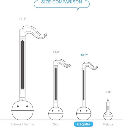 Otamatone Japanese Electronic Musical Instrument Portable Music Synthesizer from Japan by Maywa Denki Educational Fun Gift for Children, Teens & Adults - Black White Unicorn Set