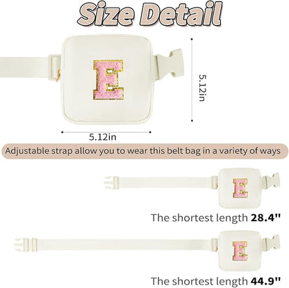 Party Favors for Kids 4-8, Mini Fanny Pack Cute Crossbody Bags for Girls - Cream