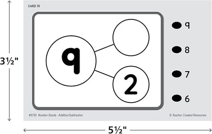 Teacher Created Resources Power Pen Learning Cards: Number Bonds - Addition & Subtraction Grades 1+ (TCR6720)