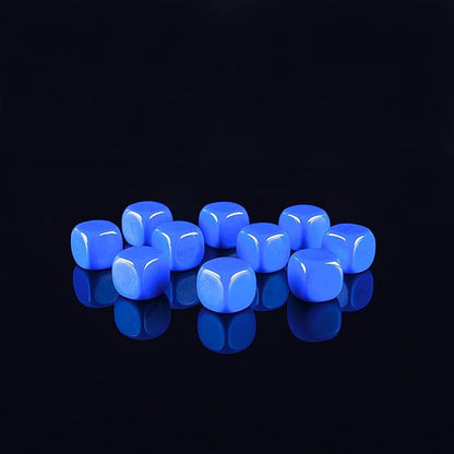 22MM Rounded Blank Six Sided Dice Lianshi Teaching Created Sesources Game Teaching Plastic Cubes Four Colors Choosable
