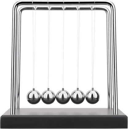 QLKUNLA Newtons Cradle Balance Balls Science Physics Gadget Desktop Decoration Kinetic Motion Toy for Home and Office