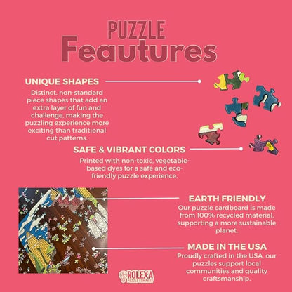 The Way Home 500 Piece Jigaaw Puzzle from Rolexa Puzzle Company