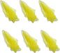Hoerev Pack of 6 Dancing Juggling Scarves for Decoration Colors Scarves,Size 24"x24",60cmx60cm (Yellow)