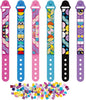SIENON Bracelets 6PCS, Kids Building Blocks Dots Bracelets, DIY Creative Craft Bracelet Making Kit for Kids, Friendship Bracelets, Dots Construction Toys Kit for Birthday Holiday Gift for Girls Boys
