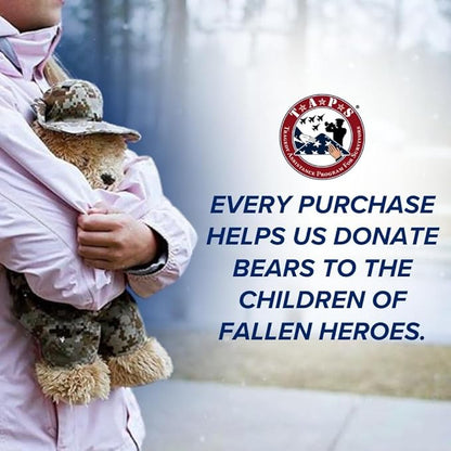 ZZZ Bears Airman Sleeptight Air Force Teddy Bear with Storybook & Sleep System, Comforting Gift for Air Force Kids, Helps with Bedtime Routine, Deployment Separation & Emotional Support