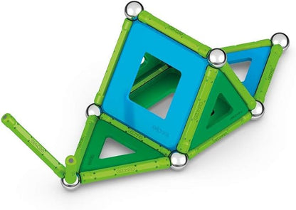 Geomag Classic Magnetic Toys for Kids Ages 5+, 52pc Educational STEM Magnets for Kids - Swiss-Made Magnetic Blocks, Tiles and Building Toys from 100% Recycled Plastic