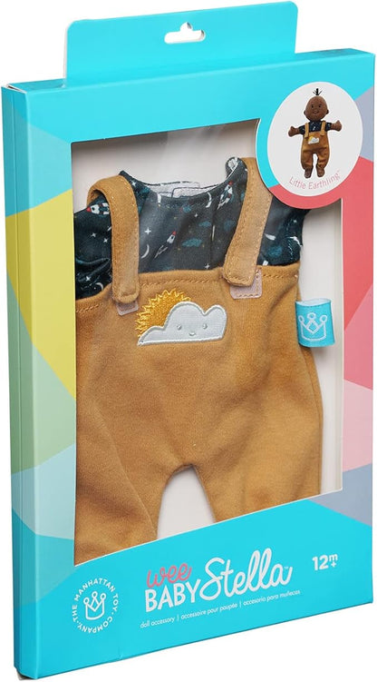 Manhattan Toy Wee Baby Stella Little Earthling Baby Doll Clothing Outfit for 12" Soft Dolls