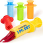 5-Piece Dough Extruder Set for Kids – Fun Shape Makers for Dough, Craft Clay, and More – Creative Tools for Arts & Craft Activities