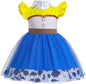Dressy Daisy Princess Dress Up Clothes Halloween Fancy Party Tulle Skirt Summer Outfit for Baby & Toddler Girls