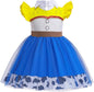 Dressy Daisy Princess Dress Up Clothes Halloween Fancy Party Tulle Skirt Summer Outfit for Baby & Toddler Girls