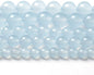 10MM 36PCS Natural Stone Light Blue Chalcedony Loose Beads for Jewelry Making DIY Bracelet Necklace…