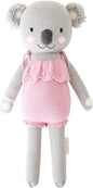 cuddle + kind Claire The Koala Little 13" Hand-Knit Doll – 1 Doll = 10 Meals, Fair Trade, Heirloom Quality, Handcrafted in Peru, 100% Cotton Yarn