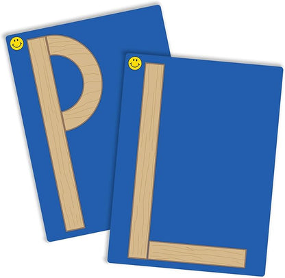 Learning Without Tears Show Me Magnetic Pieces for Capitals, Age 3+, Pre-K+, Handwriting Without Tears, Hand-on Large Letters, School & Home, Language Arts, Tutoring, Sensory