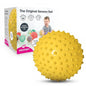 Edushape Original Sensory Ball - 7" Yellow Baby Ball Enhances Gross Motor Skills for Kids 6 Months & Up