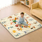 Baby Play Mats for Floor - 47”x47” Baby Play Mat - Playmat for Baby and Toddlers Infants - Thick Tummy Time Floor Mat & Machine Washable - Animals Alphabet