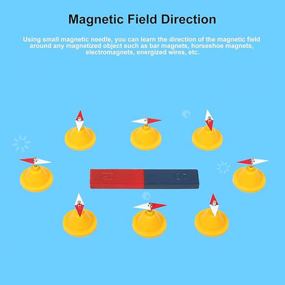 Large Science Lab Magnet Kit Physics Electromagnet Experiment Set for School Education Science Experiment Tools Teacher Supply