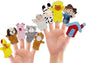 RIY 10Pcs Story Time Finger Puppets - Old Macdonald Had A Farm Educational Puppets Easter Basket Stuffers