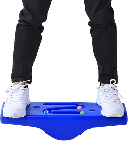 Balance Board, Sensory Integration Training Kids Childhood Toys, Safe PE Material Balancing Board Helps with Color Recognition for Dance, Exercise, Yoga, Surf, Balance Surfer