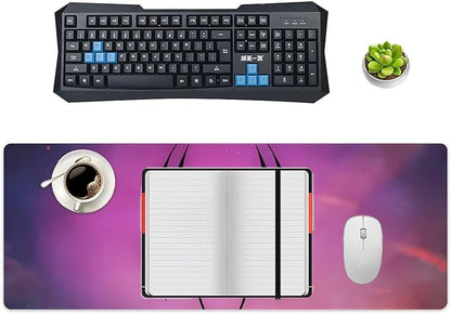 Spider Mouse Pad Large Extended Computer Full Desk Pad 31.5x11.8 inch Computer Mouse Mat Keyboard for Home Office Gaming
