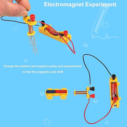 Magnet Kit Physics Science Electromagnet Experiment Set for Education Science Experiment Tools Teacher Classroom Supply