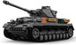 1:28 Panzer-Ⅳ Medium Tank F2 Building Blocks Set for Adults, Compatible with Lego Military Tank, WW2 Vehicle Toys Historical Collection Model for Army Fans, Gifts for Teens Kids Boys 8-14 (1419 PCS)