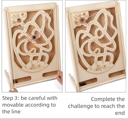 Pinball Game - New Marble Maze Game - Fun Hand-Eye Coordination Training for Kids, Great for Family Bonding & Special Occasion Gifts (Standard Edition)