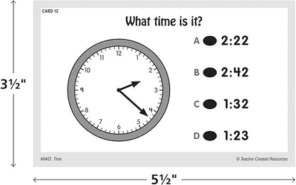 Teacher Created Resources Power Pen Learning Cards: Time (6462) Medium