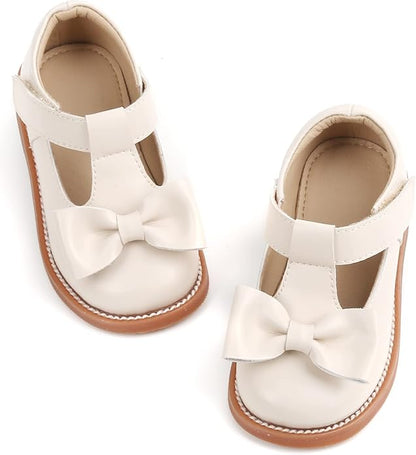 Felix & Flora Toddler Little Girl Mary Jane Dress Shoes - Ballet Flats for Girl Party School Shoes