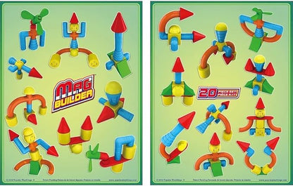 POPULAR PLAYTHINGS Mag Builder Building Set (20 Piece), Model:18301