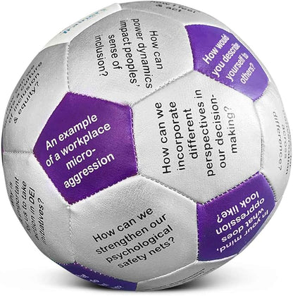 Trainers Warehouse 6" Thumball Collection, 32 Prompts for Conversation, Team Building, Relationship and Training