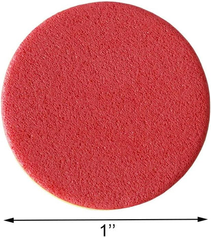 DNB 2-Color Foam Counters - 1 Inch Red-Yellow Double-Sided Math Counters, Early Learning Counting Chips, 1000 Pieces