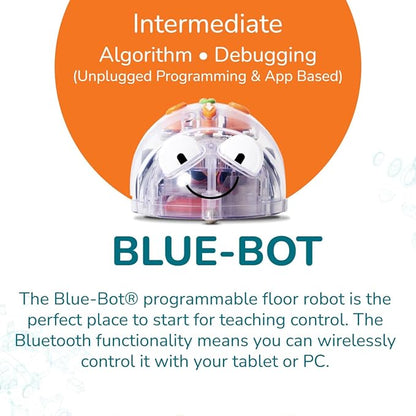 Generic TTS Programming Journey STEAM Programmable Robots Bundle - Glow & Go Bot, Bee-Bot, Blue-Bot, Tuff-Bot The Rugged Robot, Loti-Bot and Oti-Bot Coding Robots for Early Years to 12+ Years