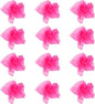 Larcele 12 Pieces Juggling Dance Scarf for Performance Prop Accessory 24 x 24 inches WDSJ-02