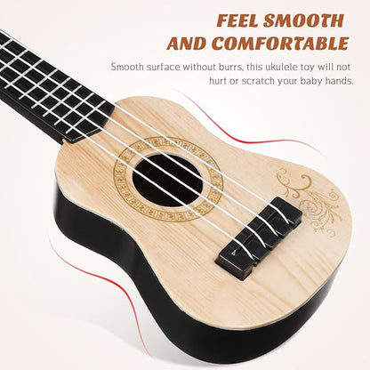 Kids Ukulele - 4 String Musical Instrument for Toddlers & Beginners, Early Education Toy Guitar