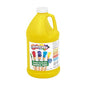 Colorations Paraben-Free Simply Washable Tempera Paint for Kids - 1/2 Gallon Value Size, Vibrant Yellow. Non-Toxic and Made in The USA