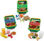 Learning Resources Pretend & Play Healthy Foods Set, 3 Baskets of Plastic Play Food, Ages 3+