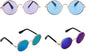 4pcs Mini Doll Glasses, Cute Tiny Sunglasses for Most Dolls Outfit and Toys Clothes Set Decorations with Metal Frame Multi-Color Lenses Fashion Eyewear Accessories(Color 2)