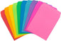 Hygloss 100 Library Card Pockets 3.5x5 Inch - Non-Adhesive Pocket Envelopes - 10 Assorted Colors - Classroom Envelope Pockets - Ideal for Organizing - Colorful Small Library Book Pocket