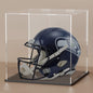 SVENJBB Acrylic Display Case, 12x12x12 Inch Cube, Clear Acrylic Box with Matte Black Base and Lid for Collectibles and Figures