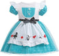 Dressy Daisy Princess Dress Up Clothes Halloween Fancy Party Tulle Skirt Summer Outfit for Baby & Toddler Girls