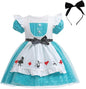 Dressy Daisy Princess Dress Up Clothes Halloween Fancy Party Tulle Skirt Summer Outfit for Baby & Toddler Girls