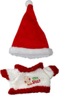17cm Doll Clothes Christmas Accessories Outfit for 17cm Dolls (NO Doll)(Sweater+Christmas Hat/Scarf)