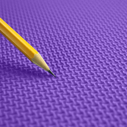 FlooringInc's 1/2" Soft Non-Toxic Baby Play Mat, Toddler Playmat, Colorful Puzzle PlayMat, Floor Mats for Kids & Babies, EVA Foam Interlocking Tiles for Nursery & Playroom | Purple, 12 Tiles, 48 Sq/Ft